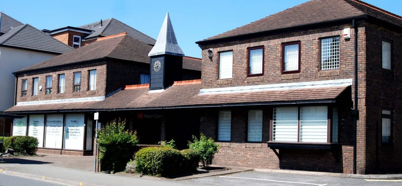Radnor Court, the Healthcare Academi Cymru training hub on Cowbridge Road East in Canton, Cardiff
